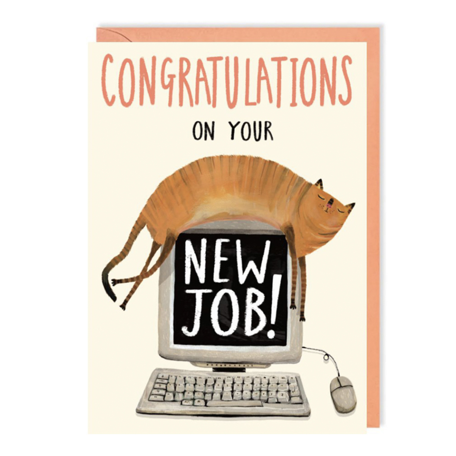 Enfant Terrible Wenskaart Charley Rabbit - Congratulations On Your New Job!
