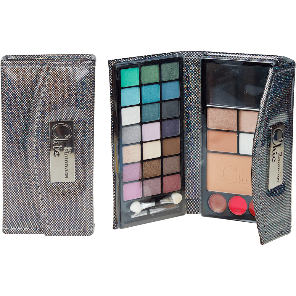 Chic by Ruth Taylor Make Up Palette Zilver-Pink metallic assorti