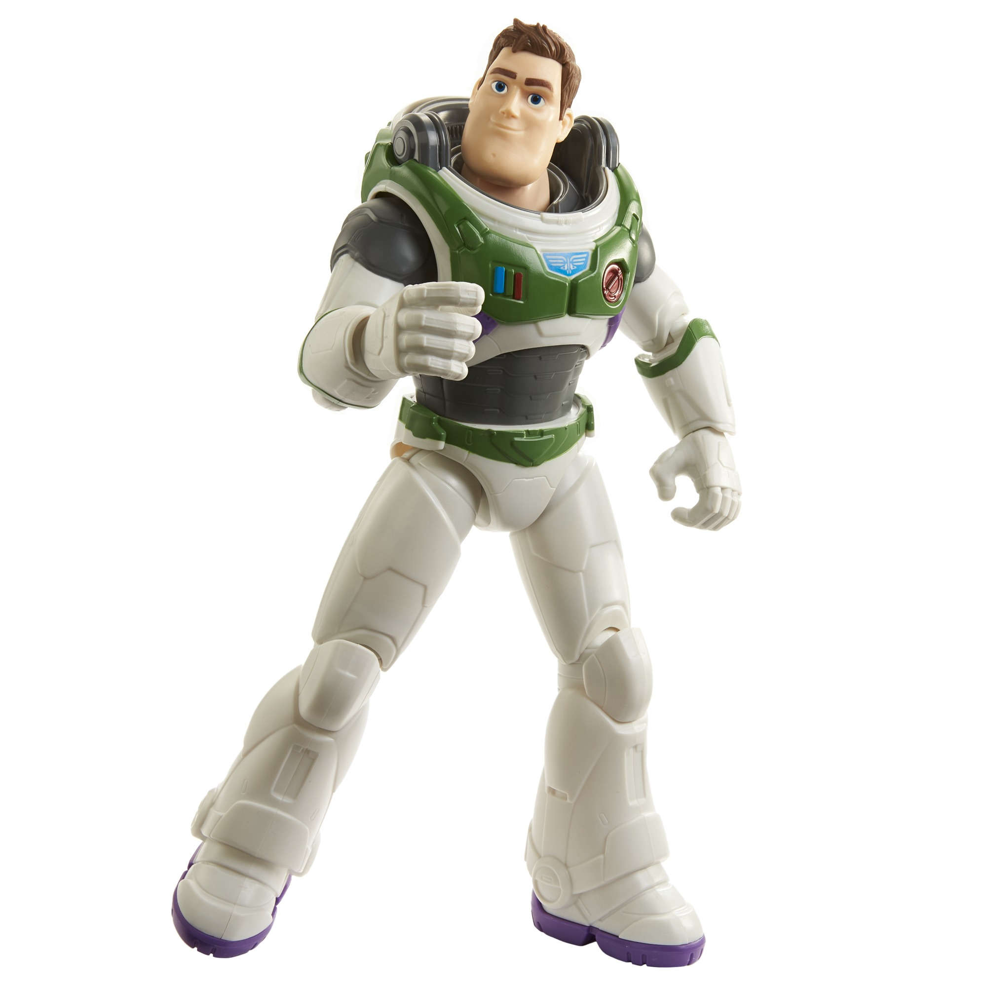 Buzz Lightyear 30 cm Buzz Alpha met 12 beweerbare gewrichten.