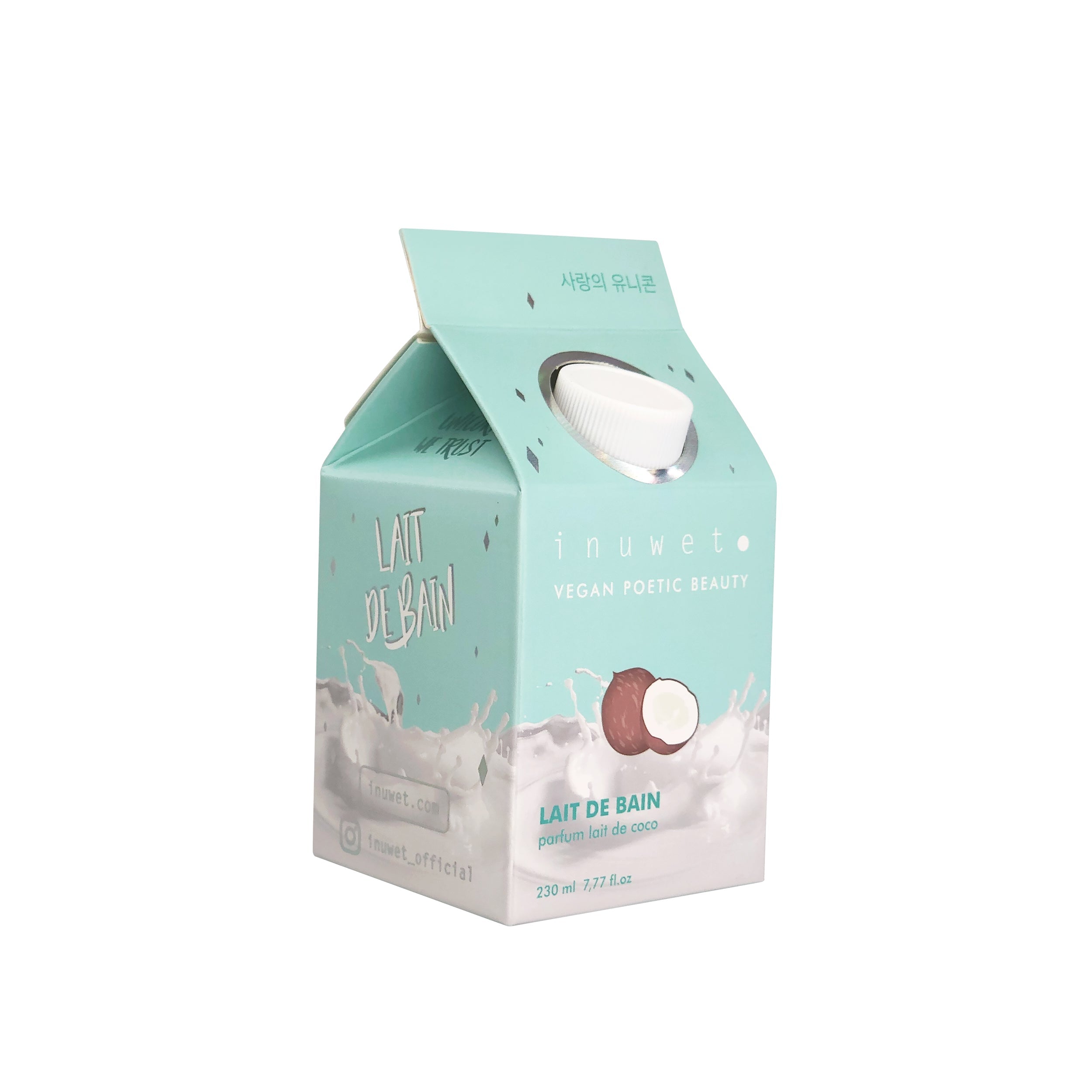 Inuwet Badmelk 230ml - Kokos