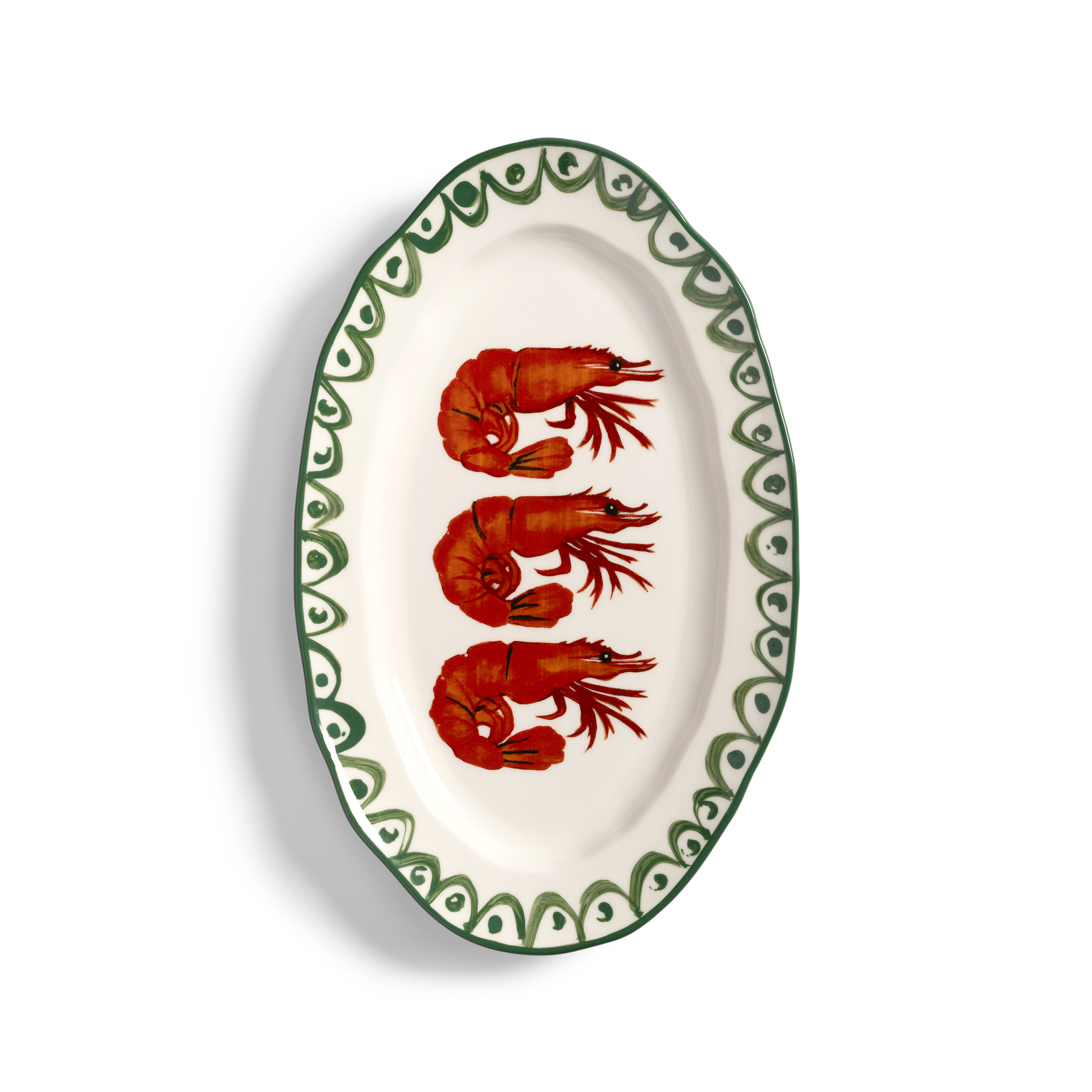 Klevering Serveerbord Sirène Garnaal 34.5x21.5x3 cm