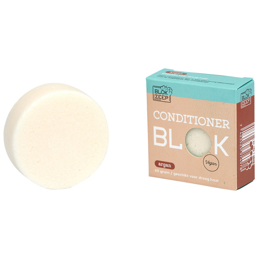 Blokzeep Conditioner Bar Argan 60 g - Droog Haar