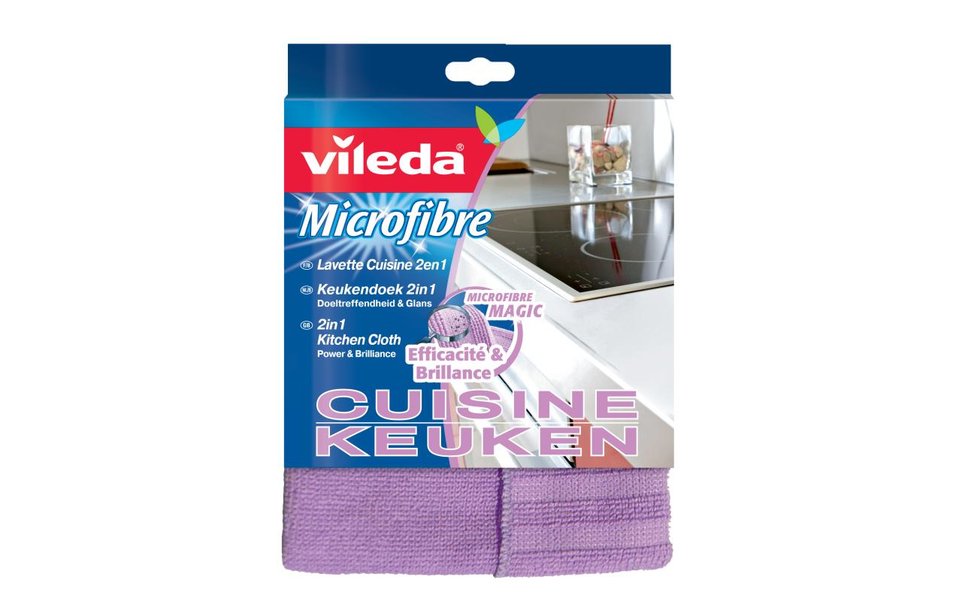 Vileda Keuken- en Badkamerdoekje Microfibre 