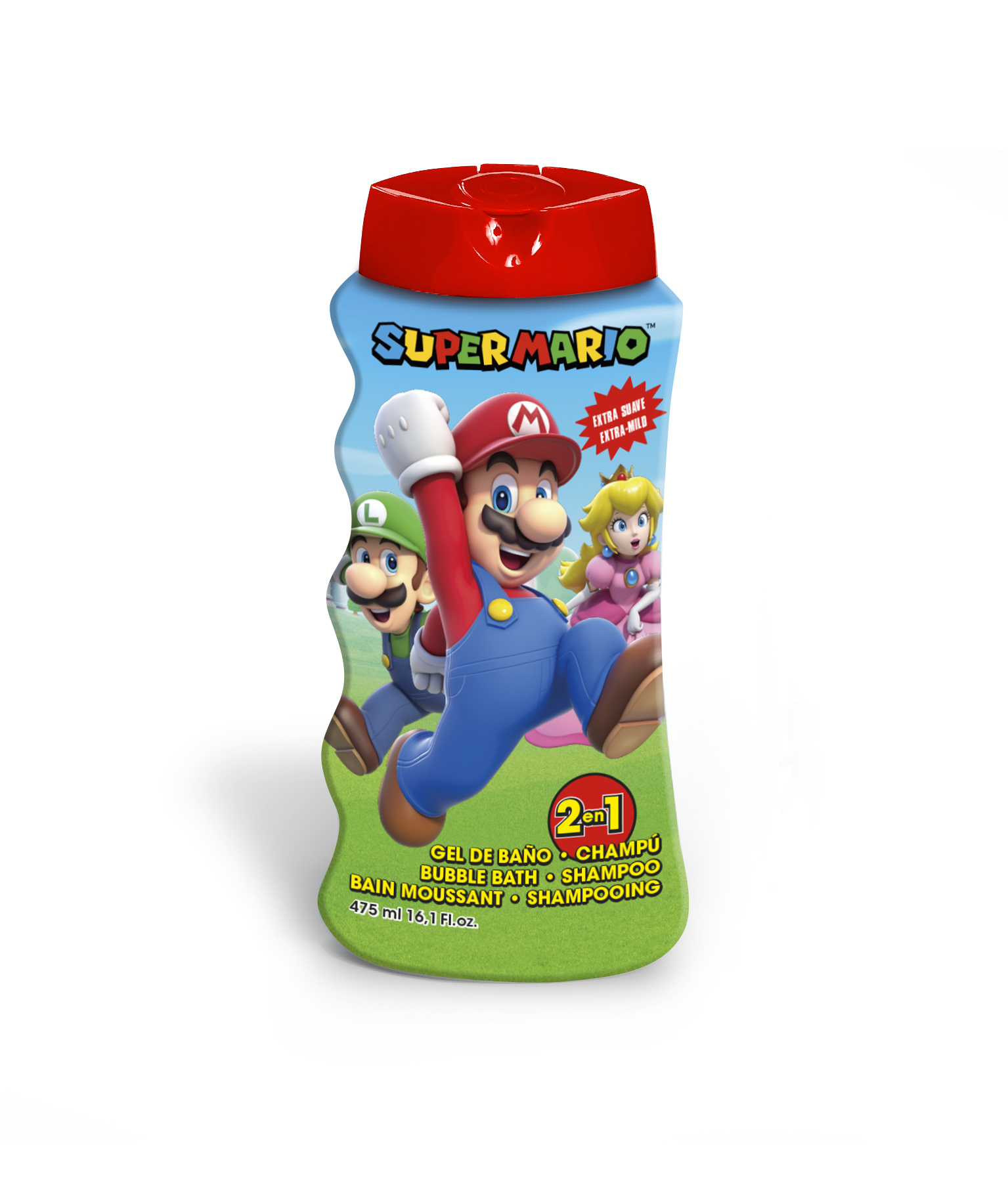 Super Mario Badschuim en Shampoo 475 ml