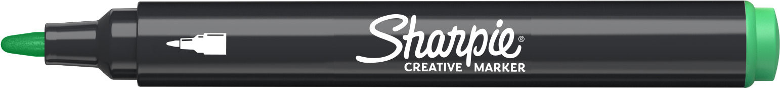 Sharpie Permanent Marker Creative Acrylic Ronde Punt Emerald Groen