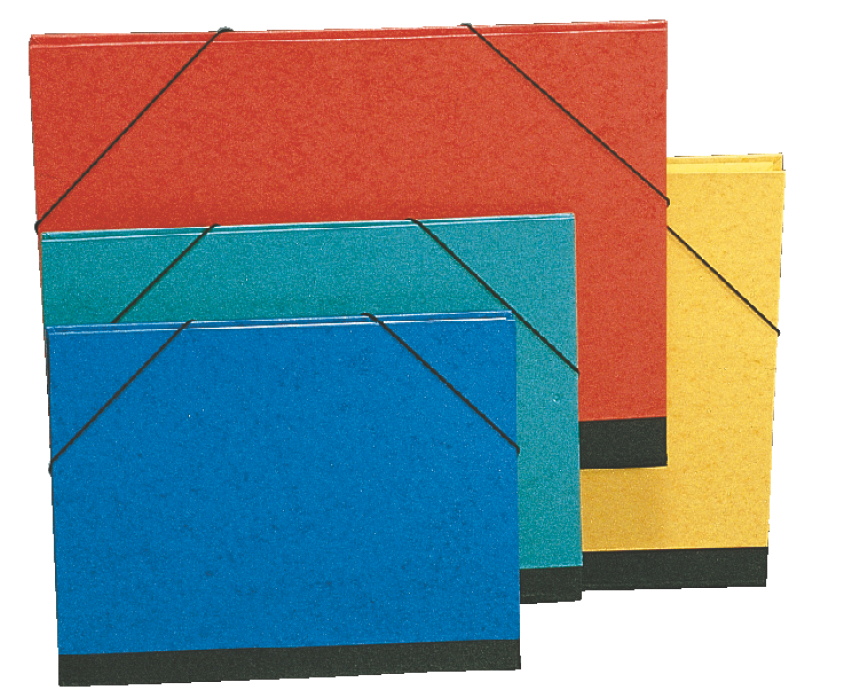 Esselte Tekenmap met zwarte Rug Assorti 45x32cm - voor A3 - Prijs per Stuk