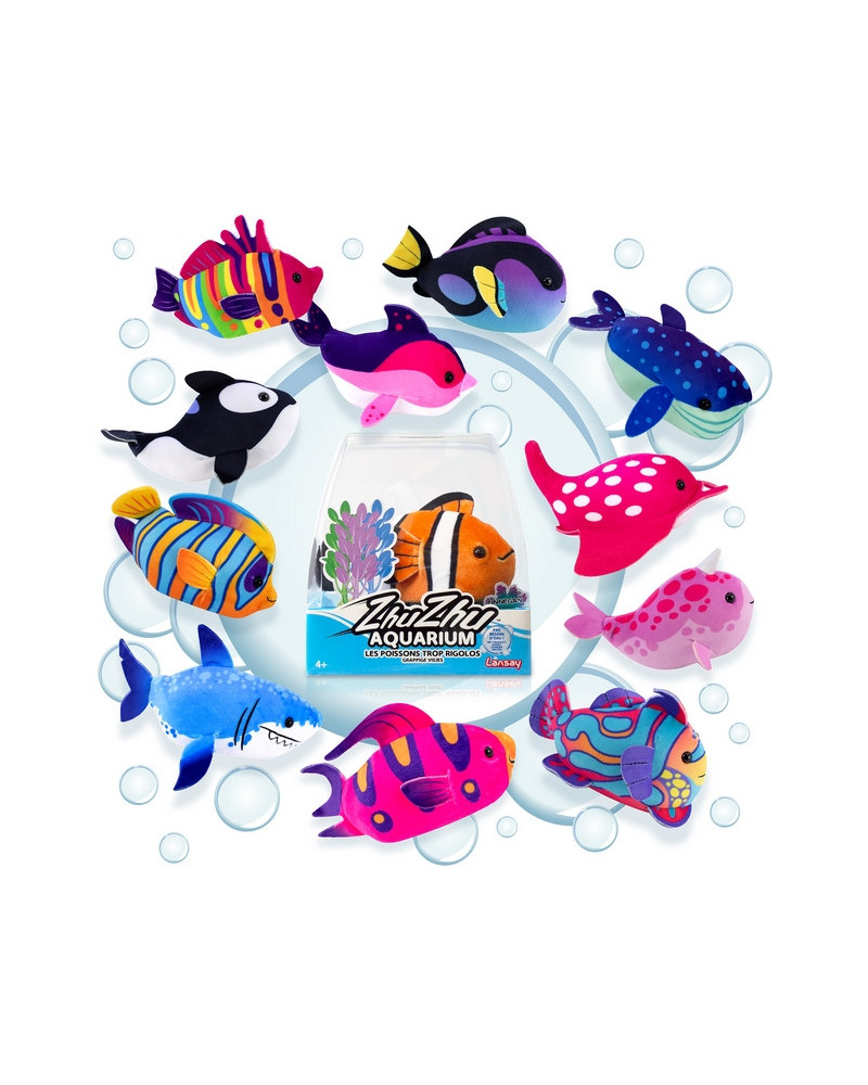 ZHU ZHU AQUARIUM - Vissen - assorti - prijs per stuk