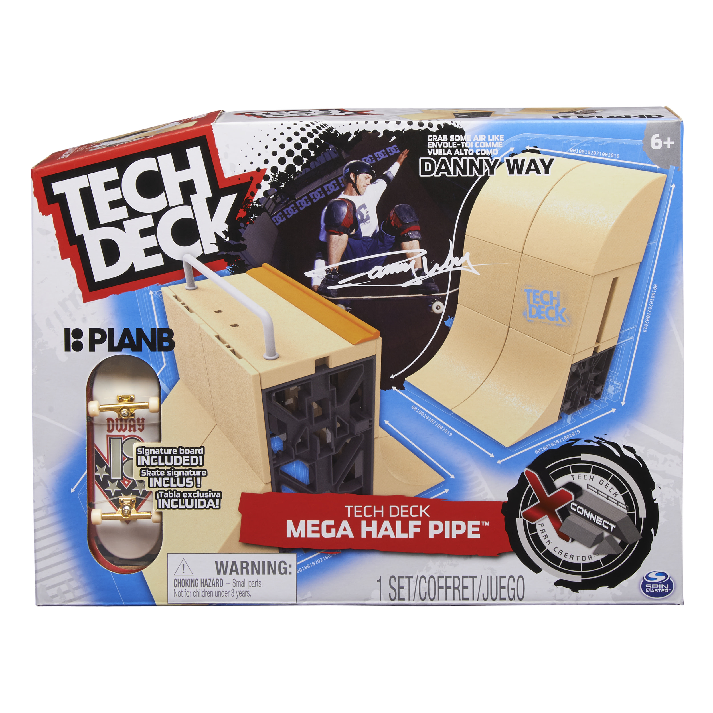 Tech Deck Danny Way Mega Half Pipe