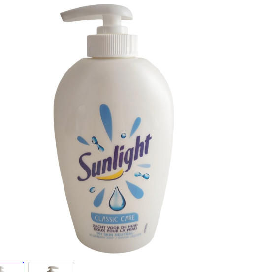 Sunlight Handzeep Vloeibaar classic Pomp 250 ml