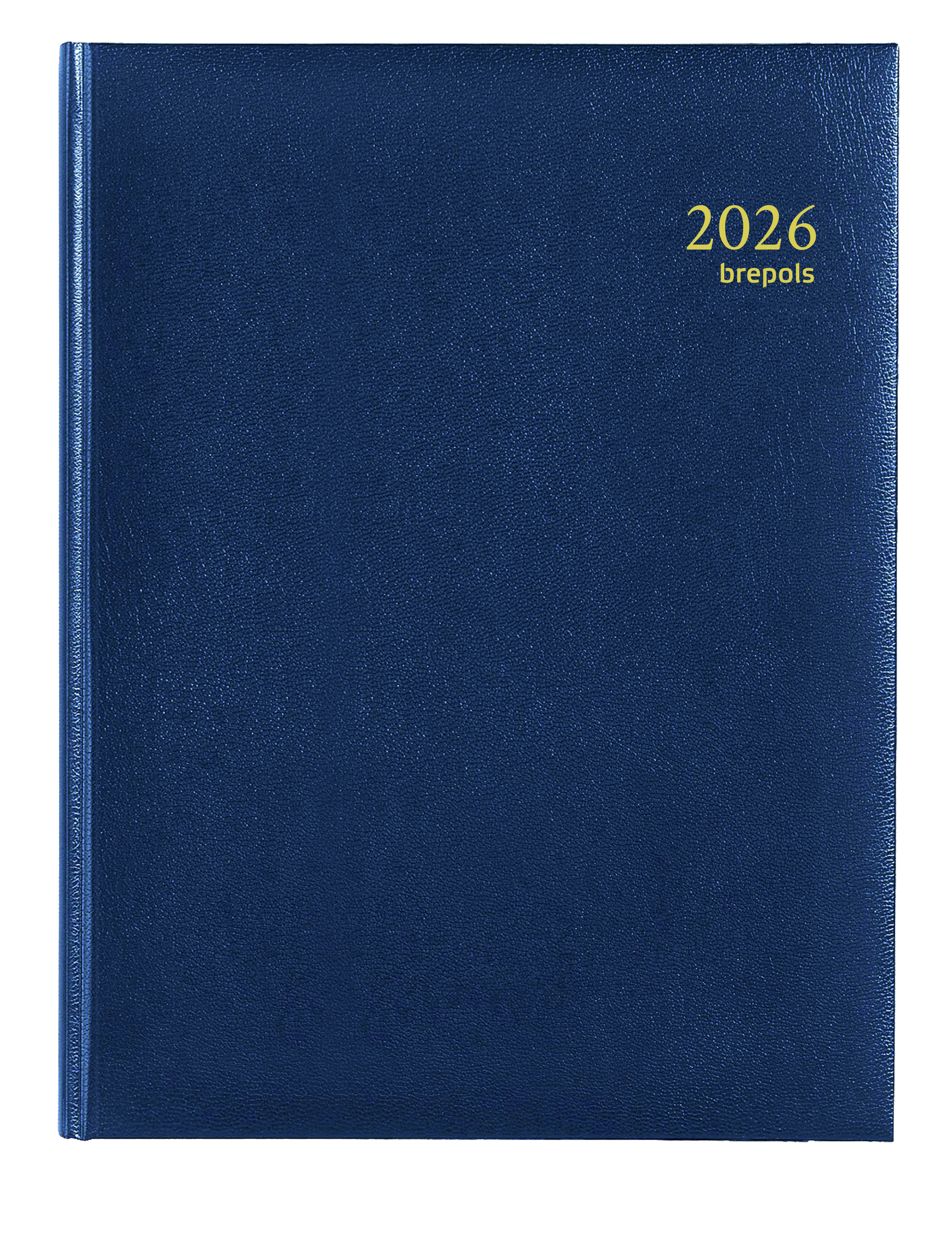 Brepols Agenda 2026 Ambassador Lima 1dag/pag Blauw 17x22 cm