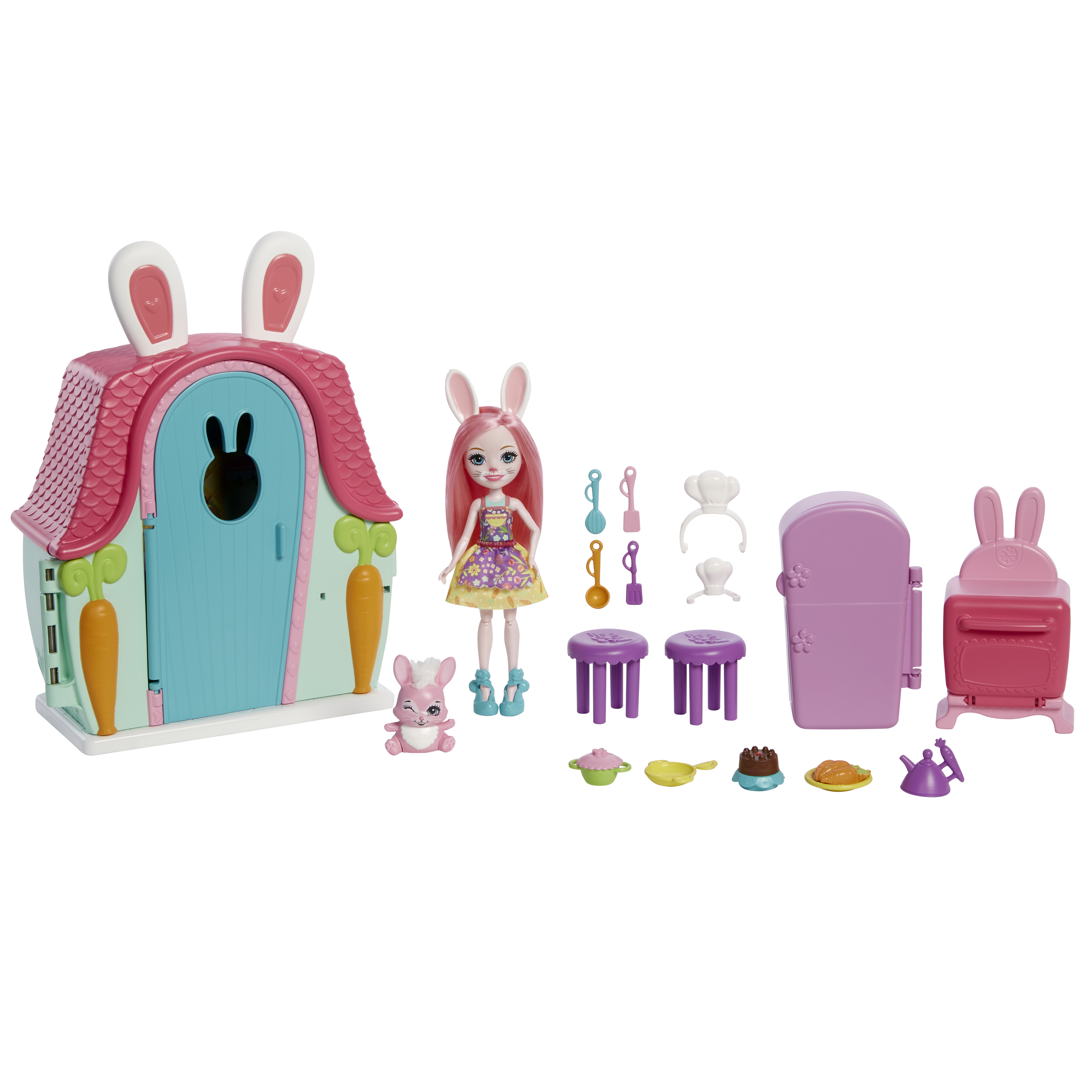 Enchantimals Huis met pop en accessoires