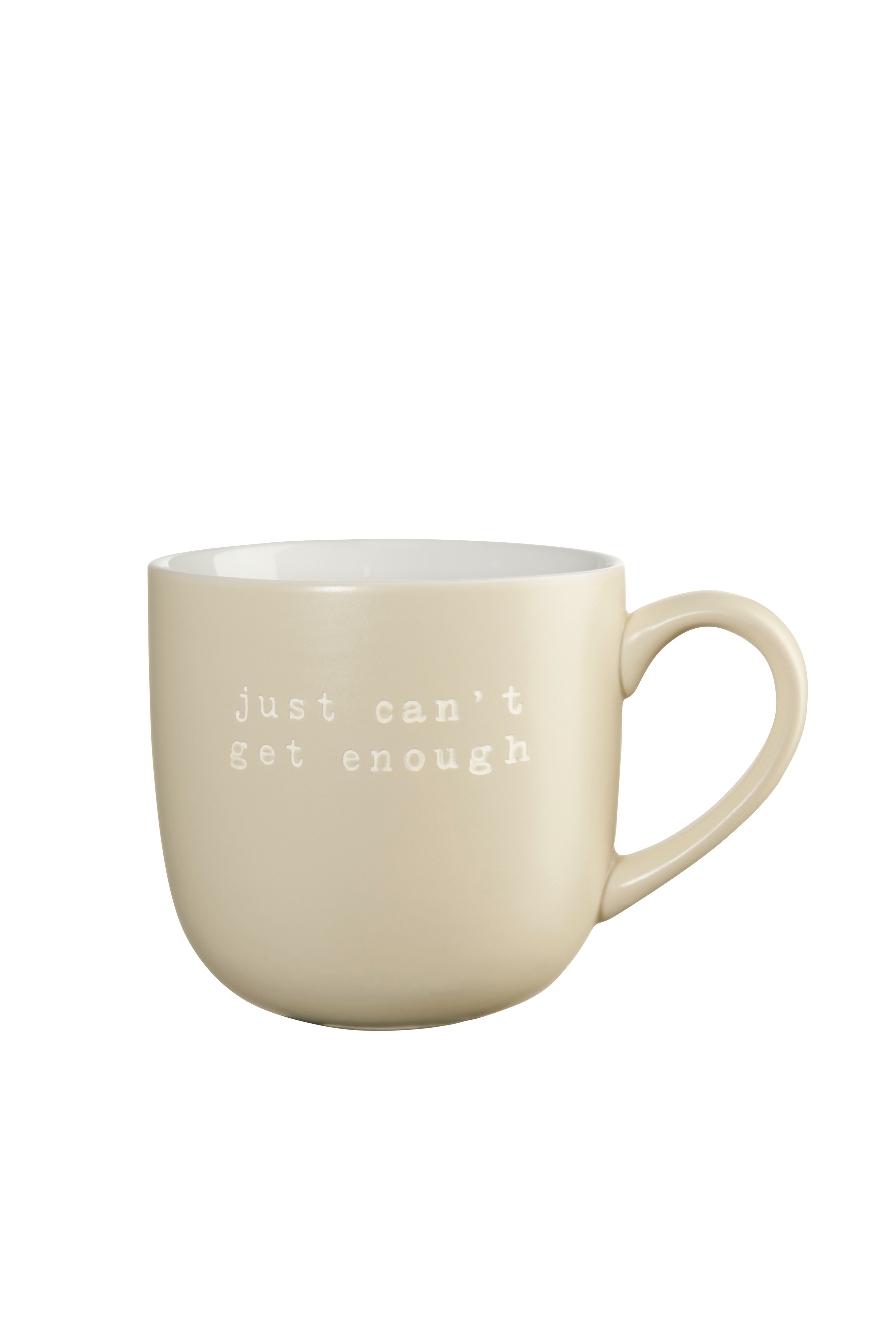 ASA Mok Hey! Just Can't Get Enough 600ml - New Bone China - 11x10.5 cm