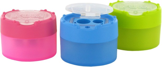 Slijper Dubbel - Mini Shop Pop Kum - met Potje Click Clack