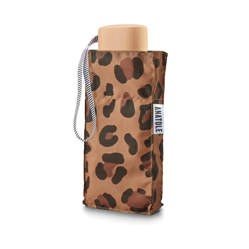 Anatole Paraplu Aimé Leopard dia 82cm - Uni - 17.5cm