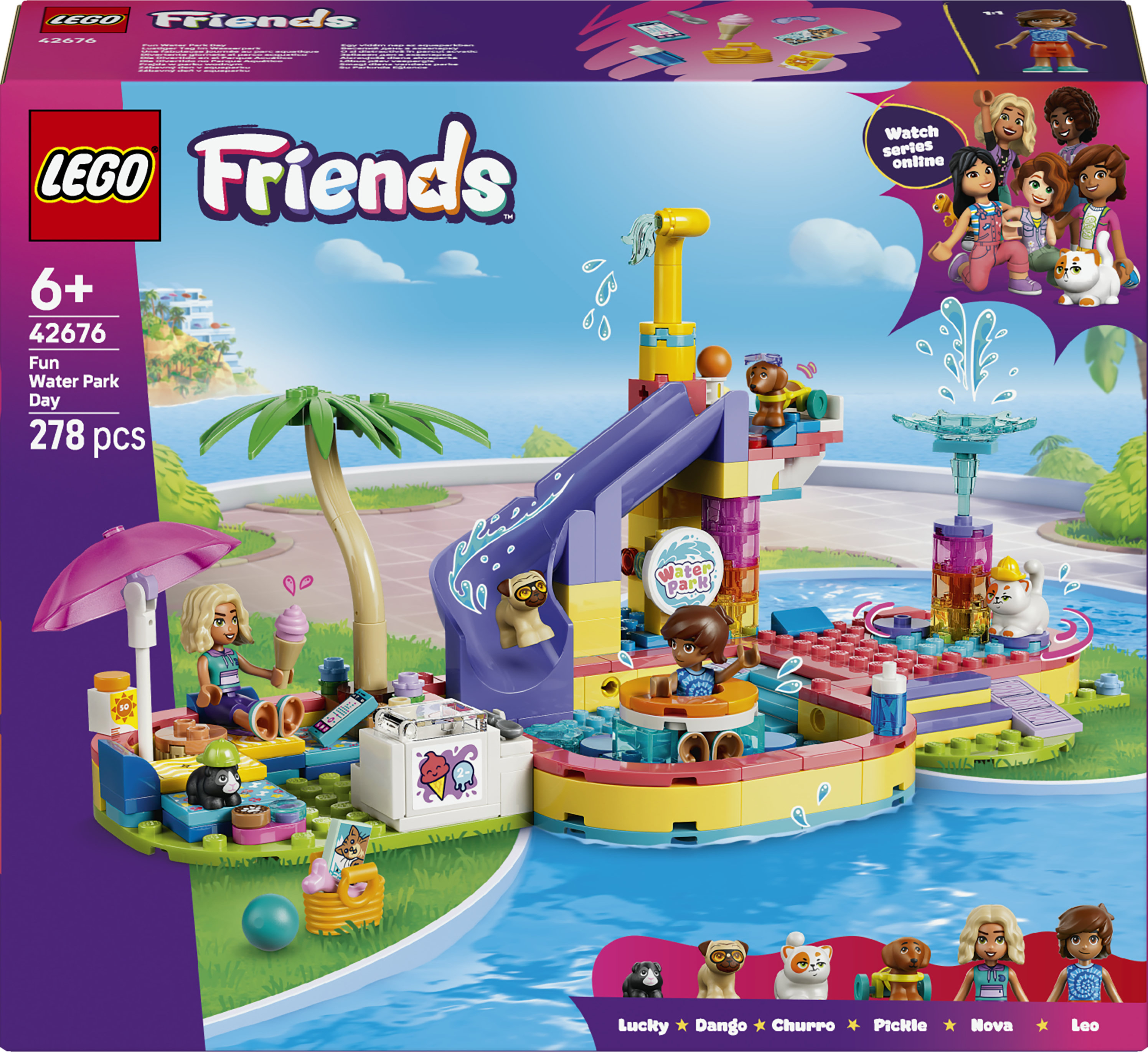 Lego Friends 42676 Leuke dag in het Waterpark