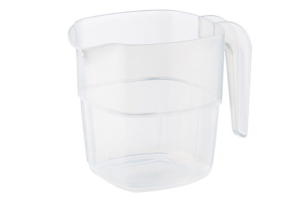 Araven Waterkan 1 l Transparant 17x12x13 cm - PP - Stapelbaar