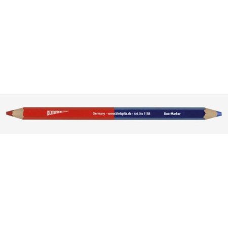 Bleispitz Potlood Duo-Marker Rood/Blauw