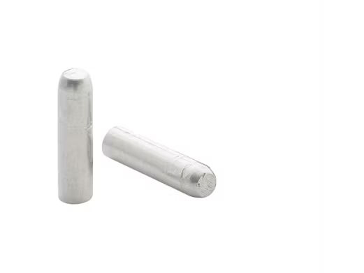 Elvedes Antirafeldopjes 10 stuks 1,6mm Alu Zilver
