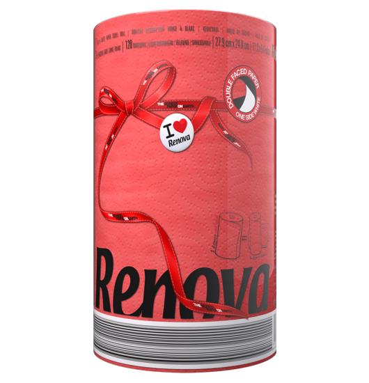 Renova Keukenpapier Red Label Rood 1 rol
