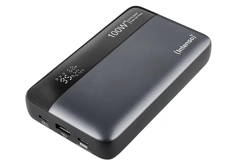 Intenso HE20000 Powerbank Grijs 20000 mAh PD 3.0 100W Grijs