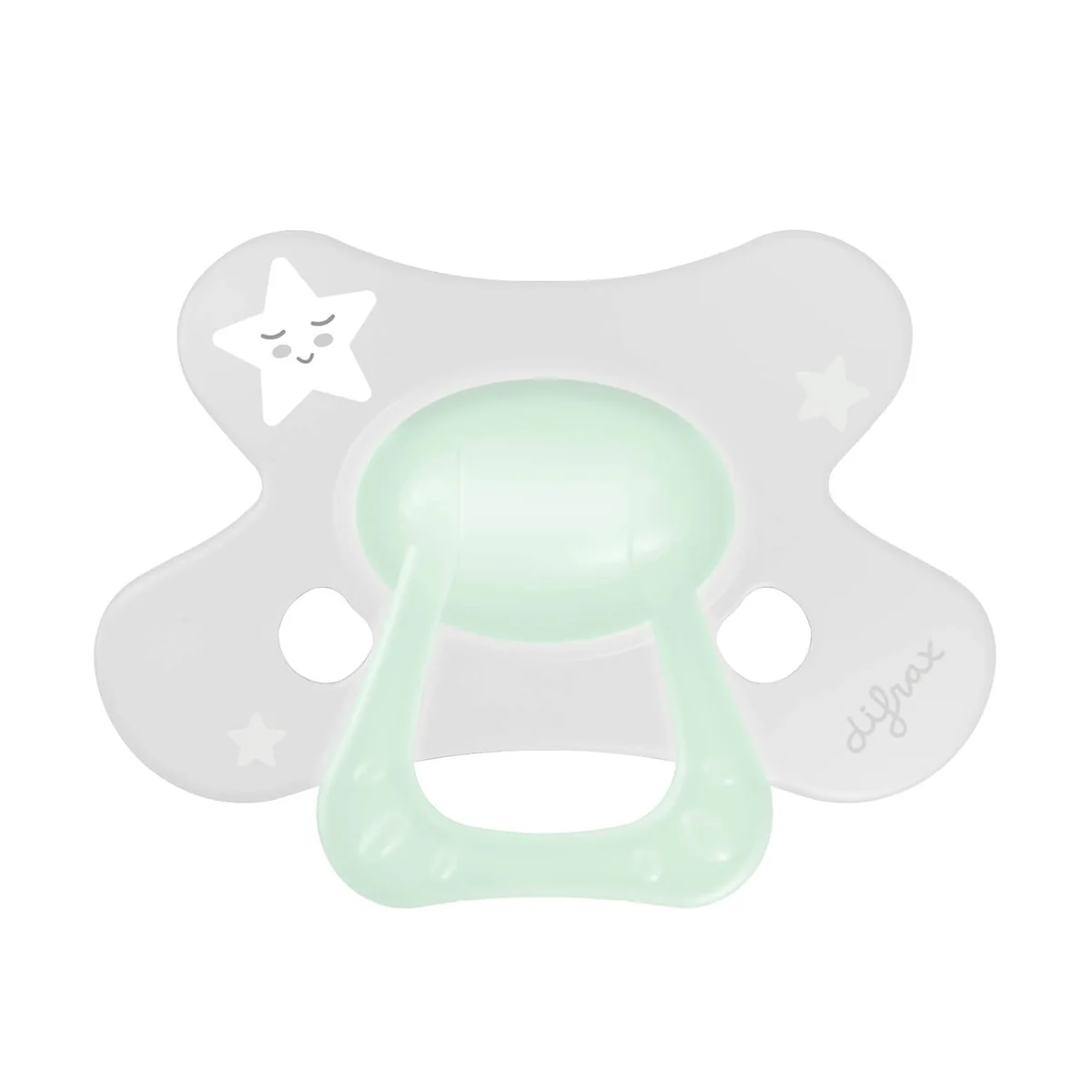 Difrax Fopspeen Dental Glow In The Dark +12 maand