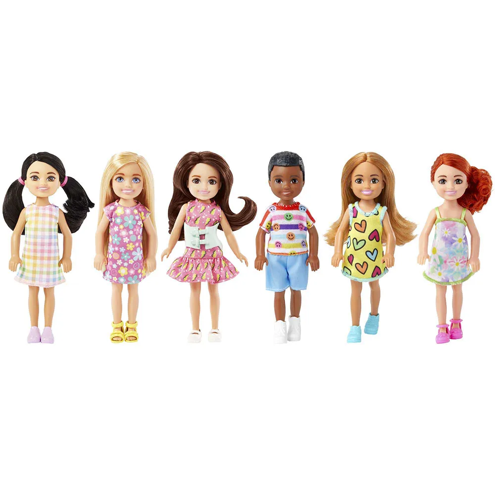Barbie Chelsea & Friends Popje - assorti - prijs per stuk
