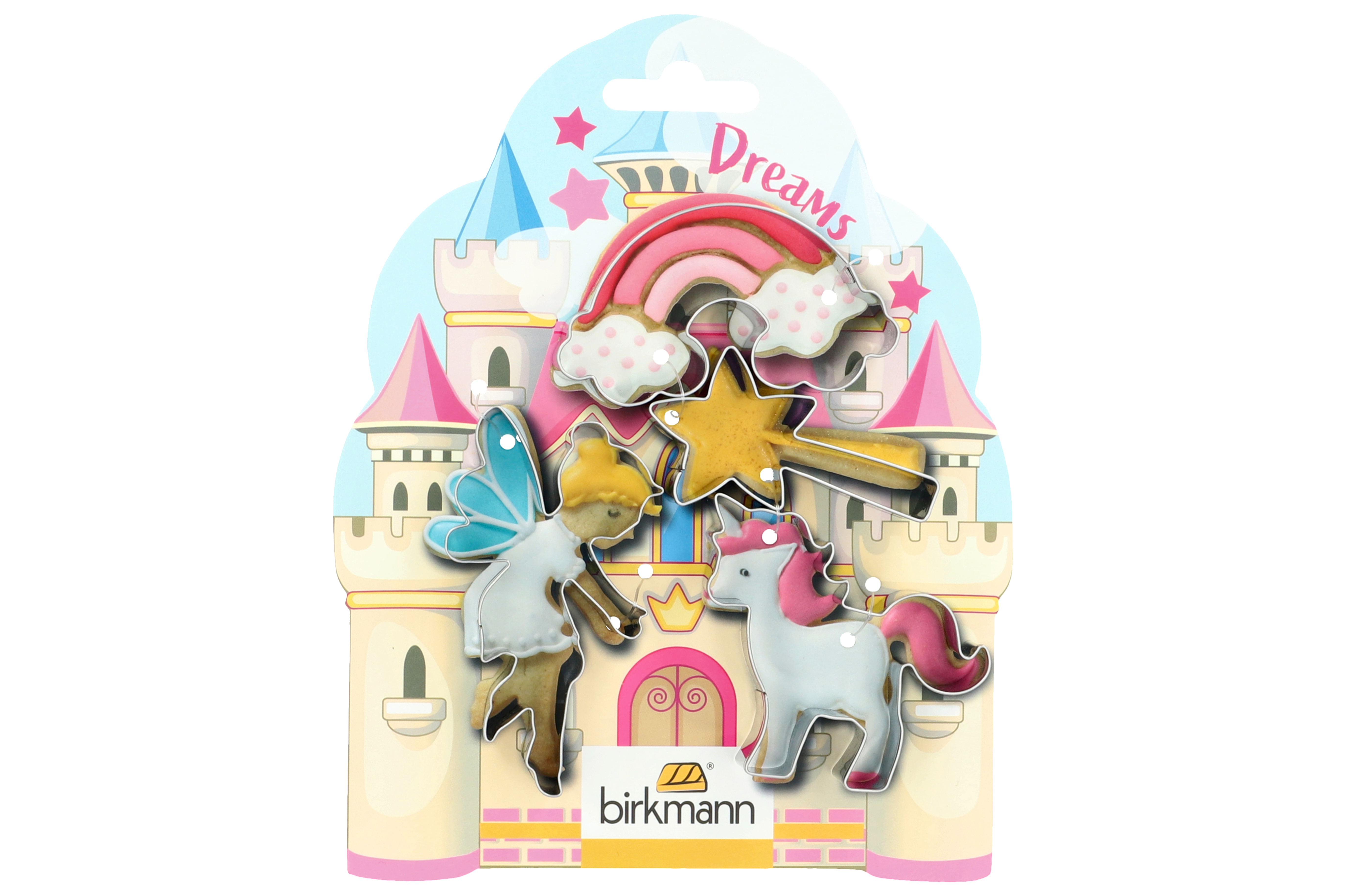 Birkmann Uitsteekvorm Girl Dreams set 4 stuks