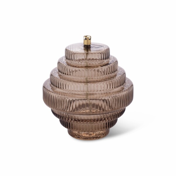 Peri Living Olielamp Twin Champagne Brass L - 20x23 cm - Glas