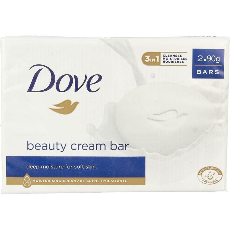 Dove Zeep Cream Bar 2x90 g