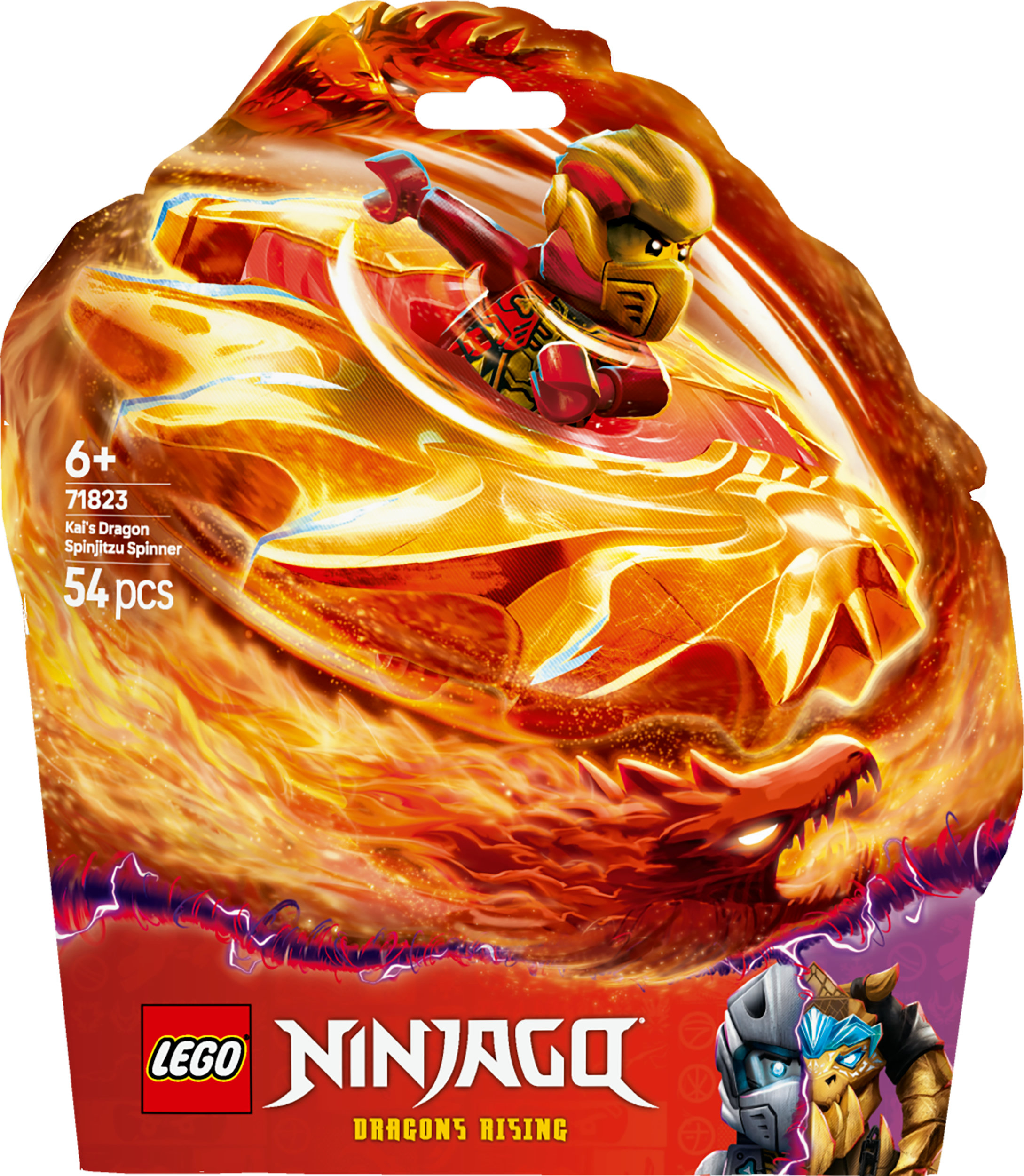 LEGO Ninjago 71823 Kai's Spinjitzu's Drakenspinner