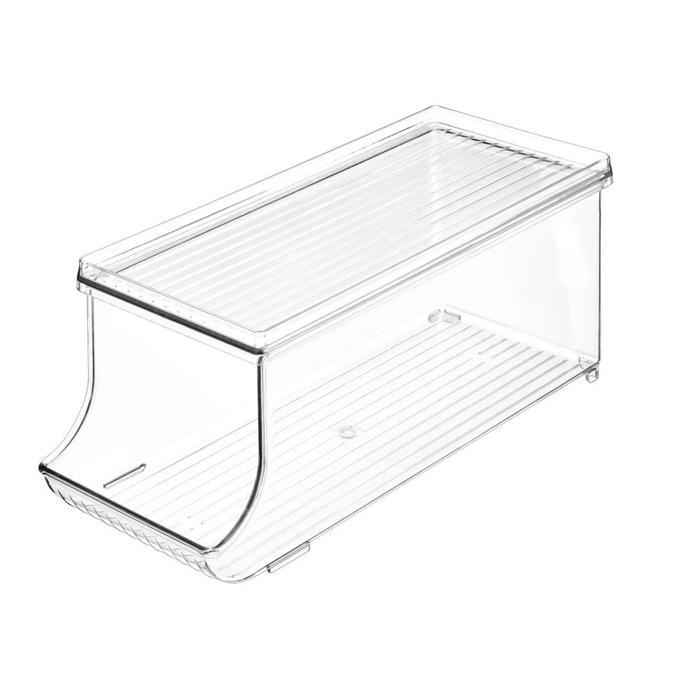 iDesign Organiser Fridge Binz Deksel 35x14x10.4 cm - voor Frisdrank/Bierblik