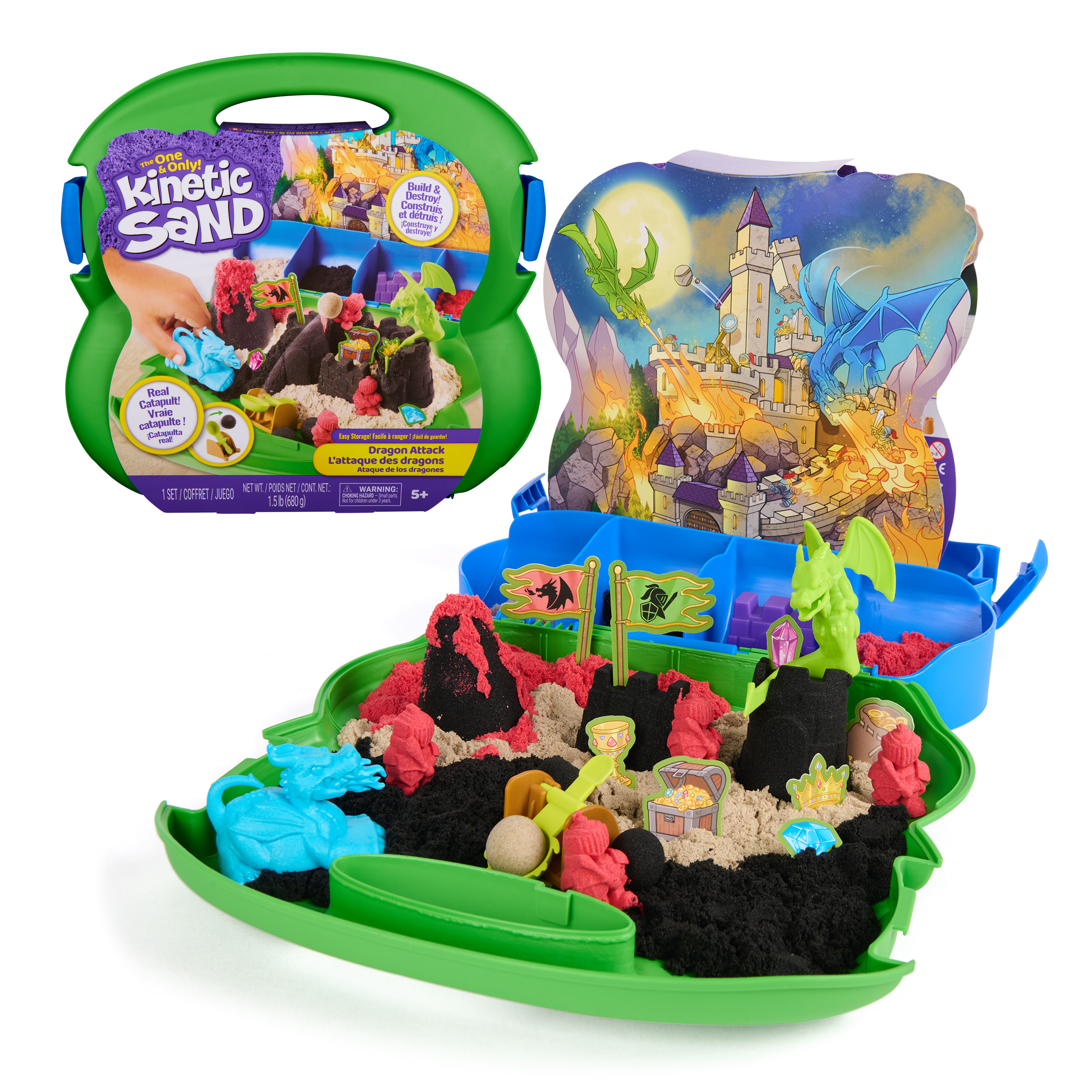 Kinetic Sand - Dragons Case