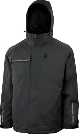 Delta Plus Parka Toronto Waterdicht Donkergrijs - small