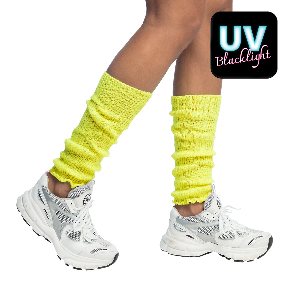 Beenwarmers Basic Neongeel UV
