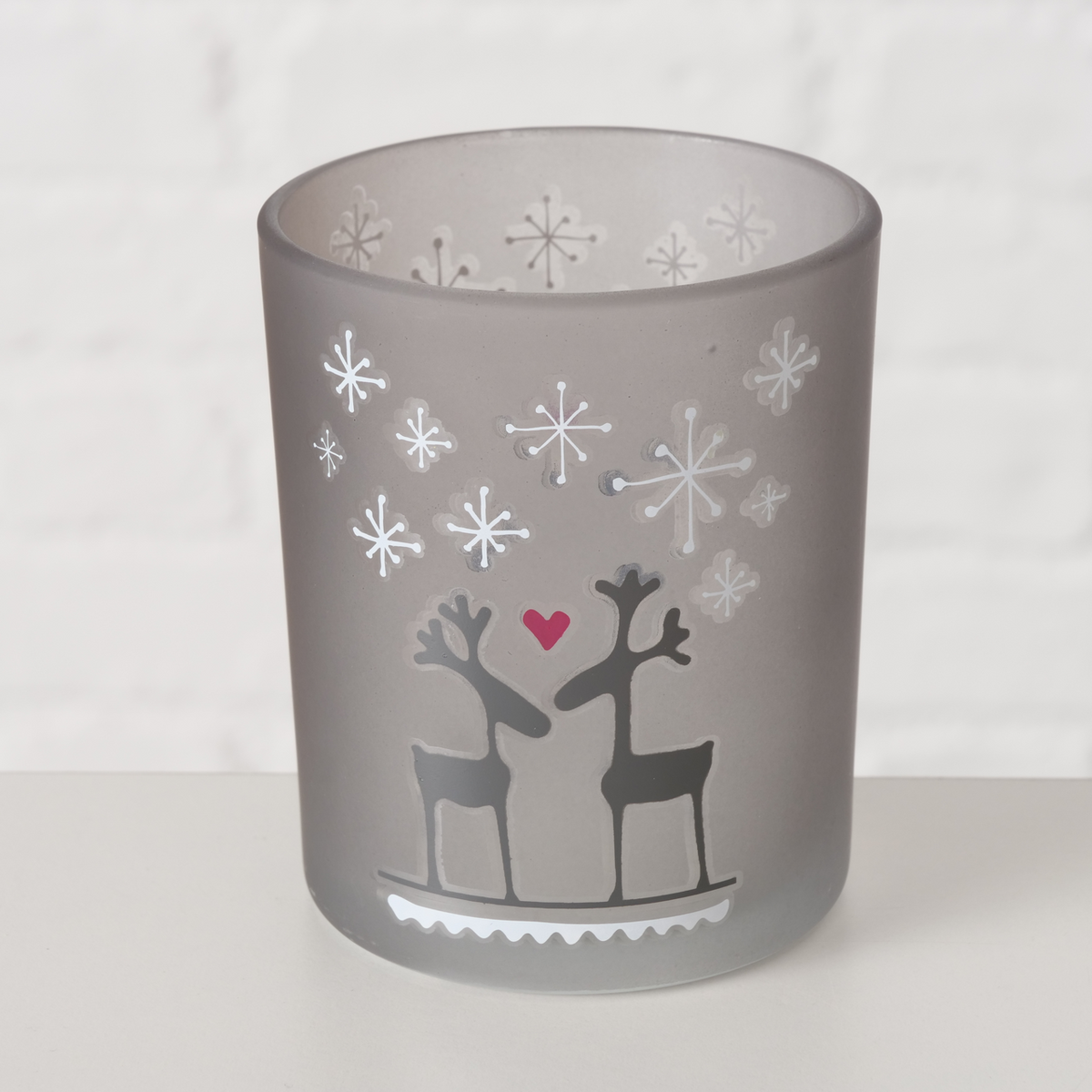 Theelichthouder Lovelies 9x10.3 cm - Glas - assorti - prijs per stuk