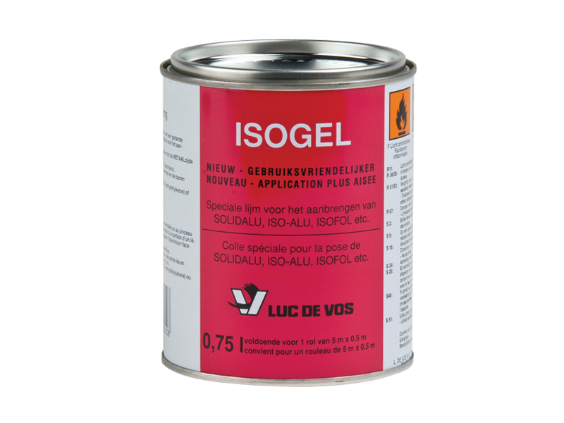 Isogel Lijm voor Loodfolie 750 ml