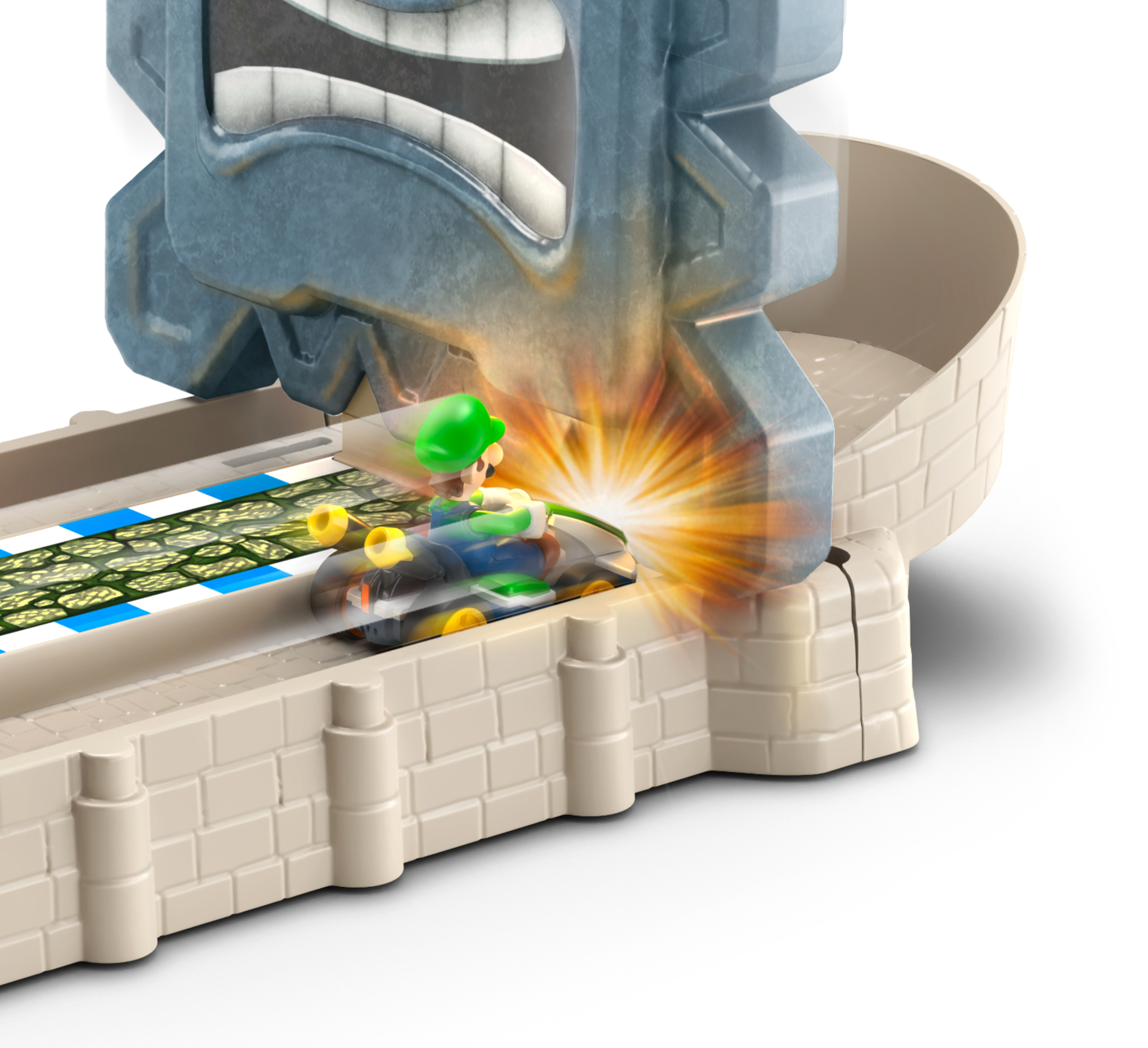 Hot Wheels Mario Kart Thwomp Ruines Baanset