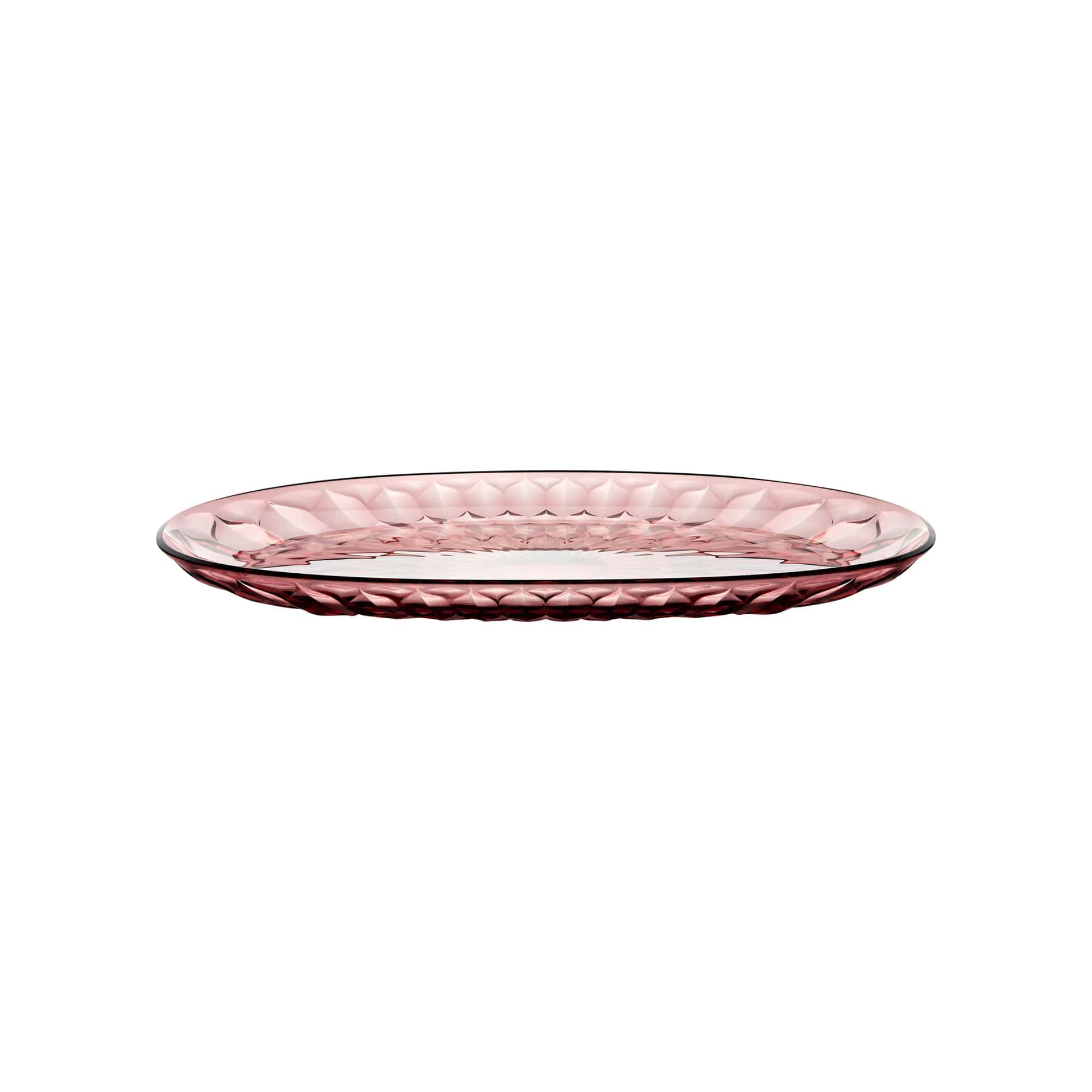 Guzzini Serveerbord Vanity Terra Mauve 45x26.5x3 cm - Ovaal - Bio-based SAN
