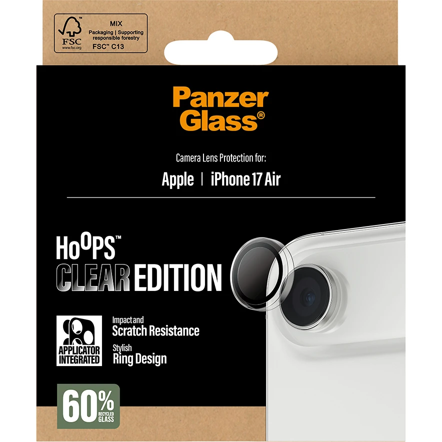 PanzerGlass Hoops Apple Iphone 17 Air - Transparent