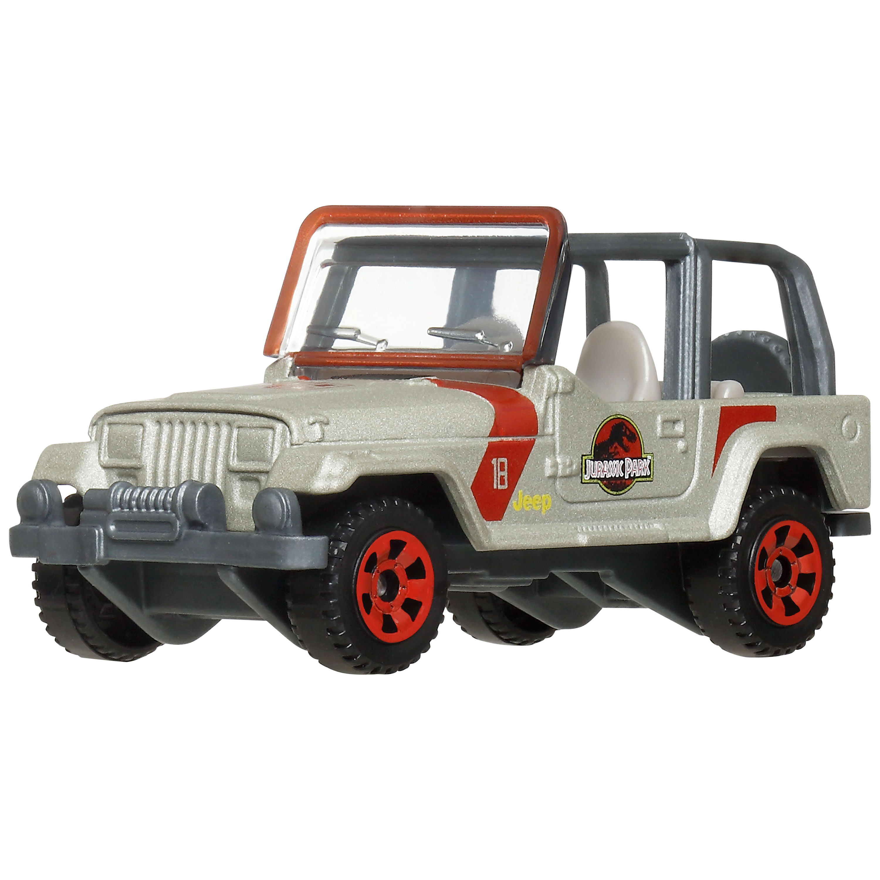 Matchbox Jurassic World Dino 1:64 metalen voertuigen  - assorti - prijs per stuk