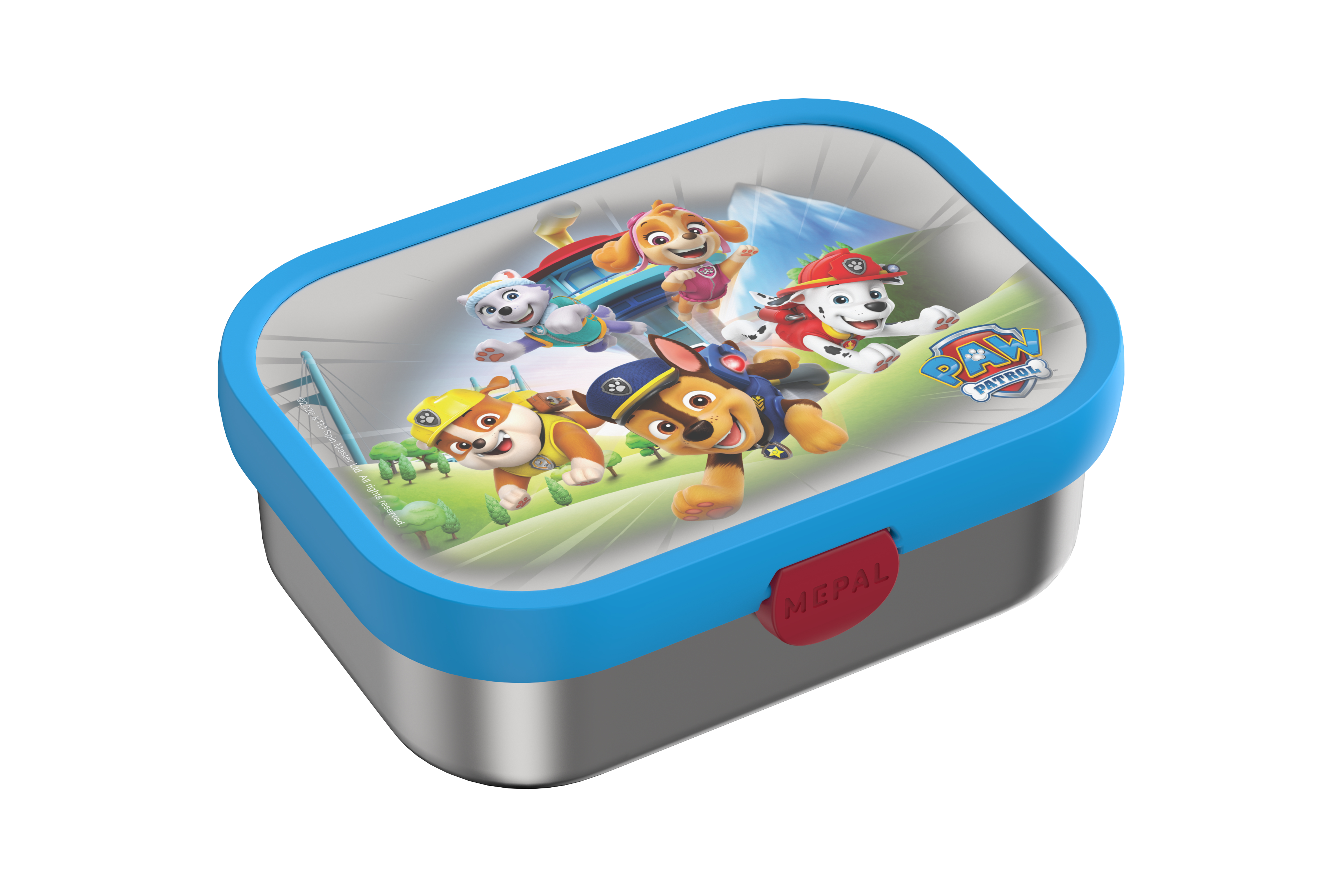 Mepal Bento Lunchbox Campus Paw Patrol Pups 18x13x6 cm - RVS - met Vorkje