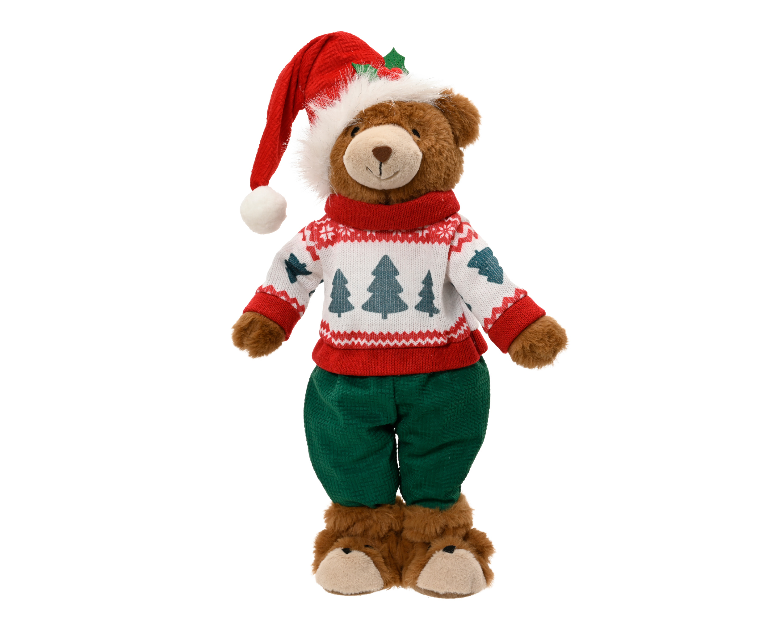 Beer Pluche Jongen 28x13x47 cm