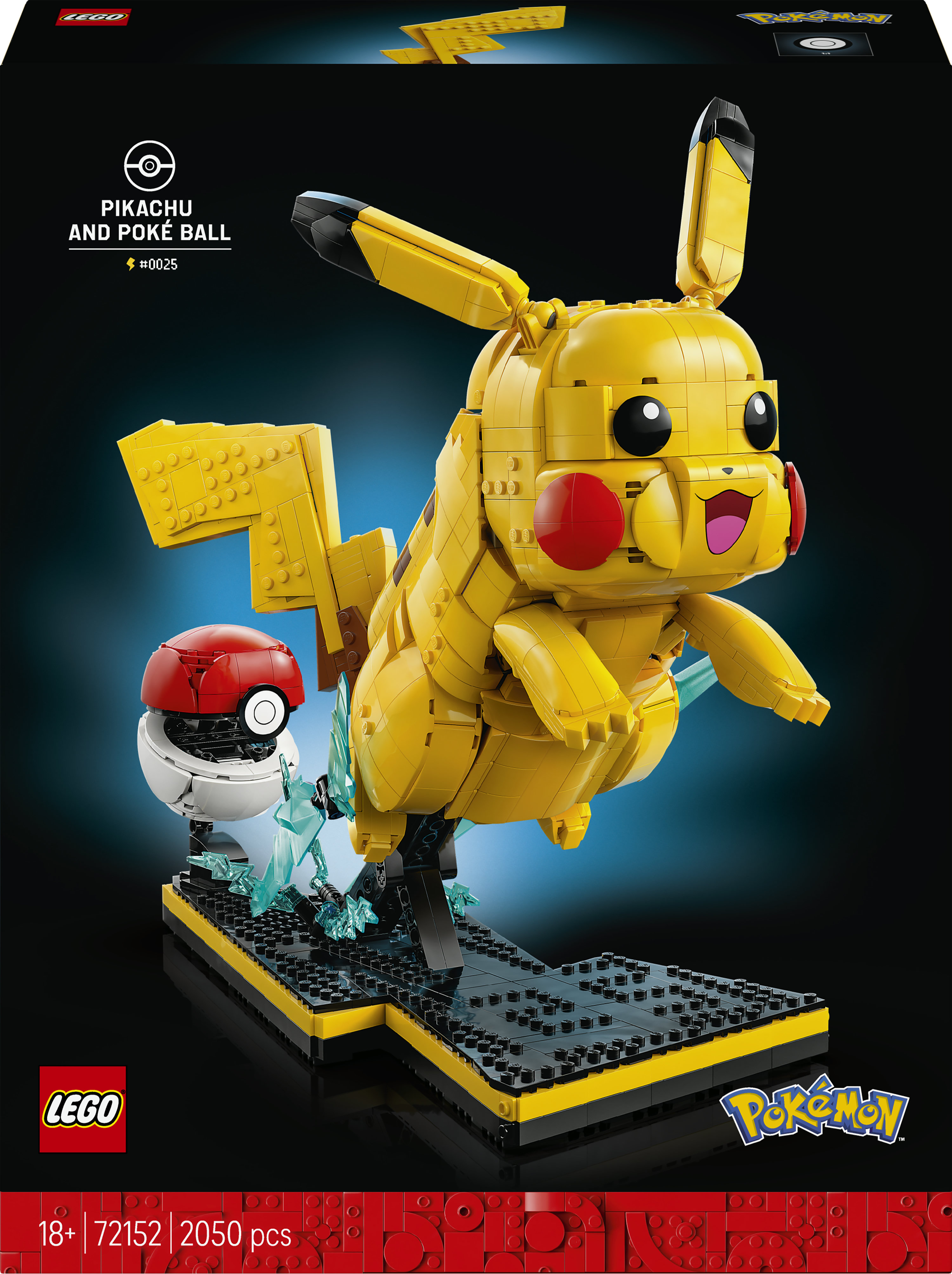 Lego Pokemon 72152 Pikachu en Pokéball