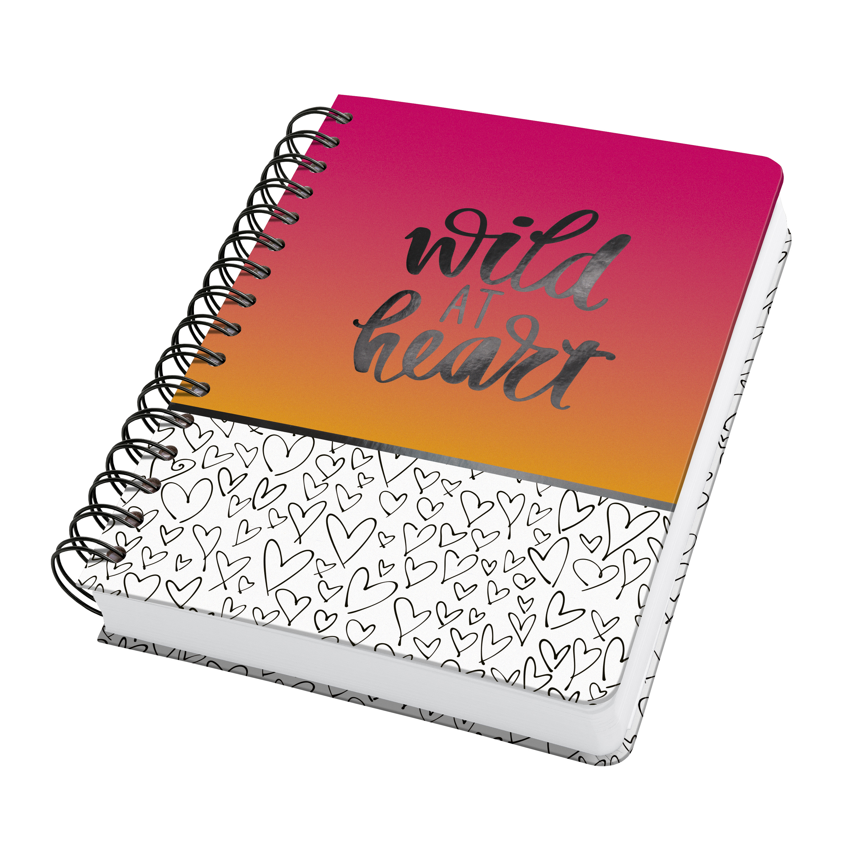 Sigel Notitieboek Jolie Inspire A5 Wild Hearts - Spiraal - Punt-Gelijnd