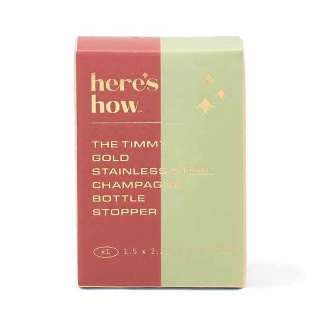 Designworks Ins Flessenstop The Timmy Champagne Stopper