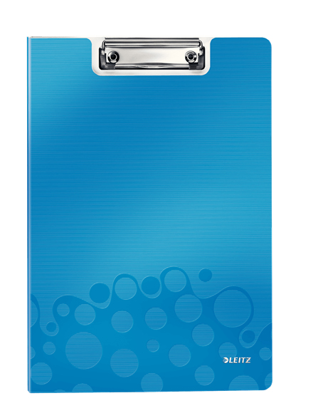 Leitz Klepmap WOW met Omslag Blauw A4 - PP - 80g