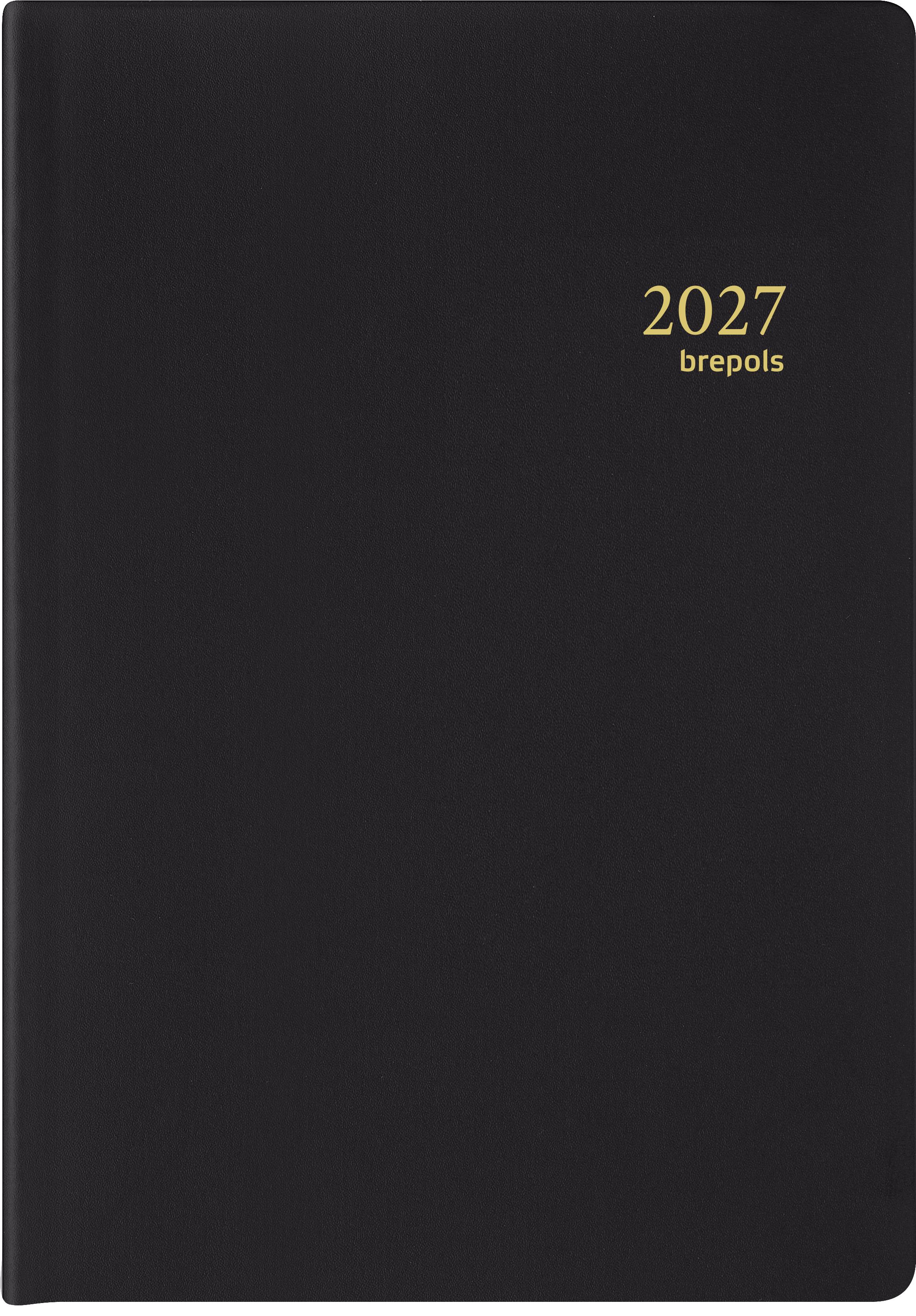 Brepols Agenda 2027 Armada Seta 1week/2pag Zwart 7.1x10.2 cm