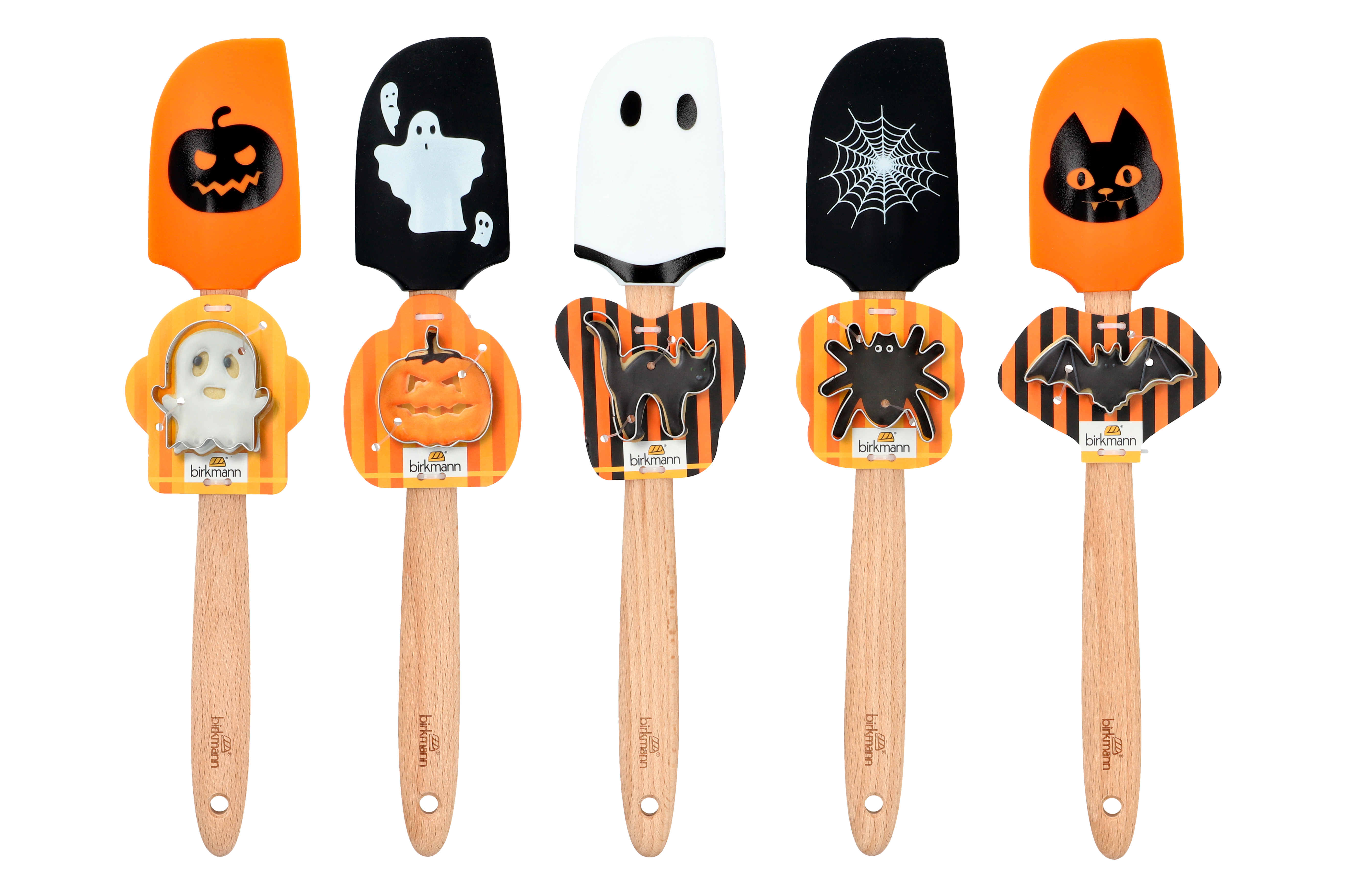 Birkmann Pannenlikker Halloween met Uitsteekvorm - assorti - prijs per stuk