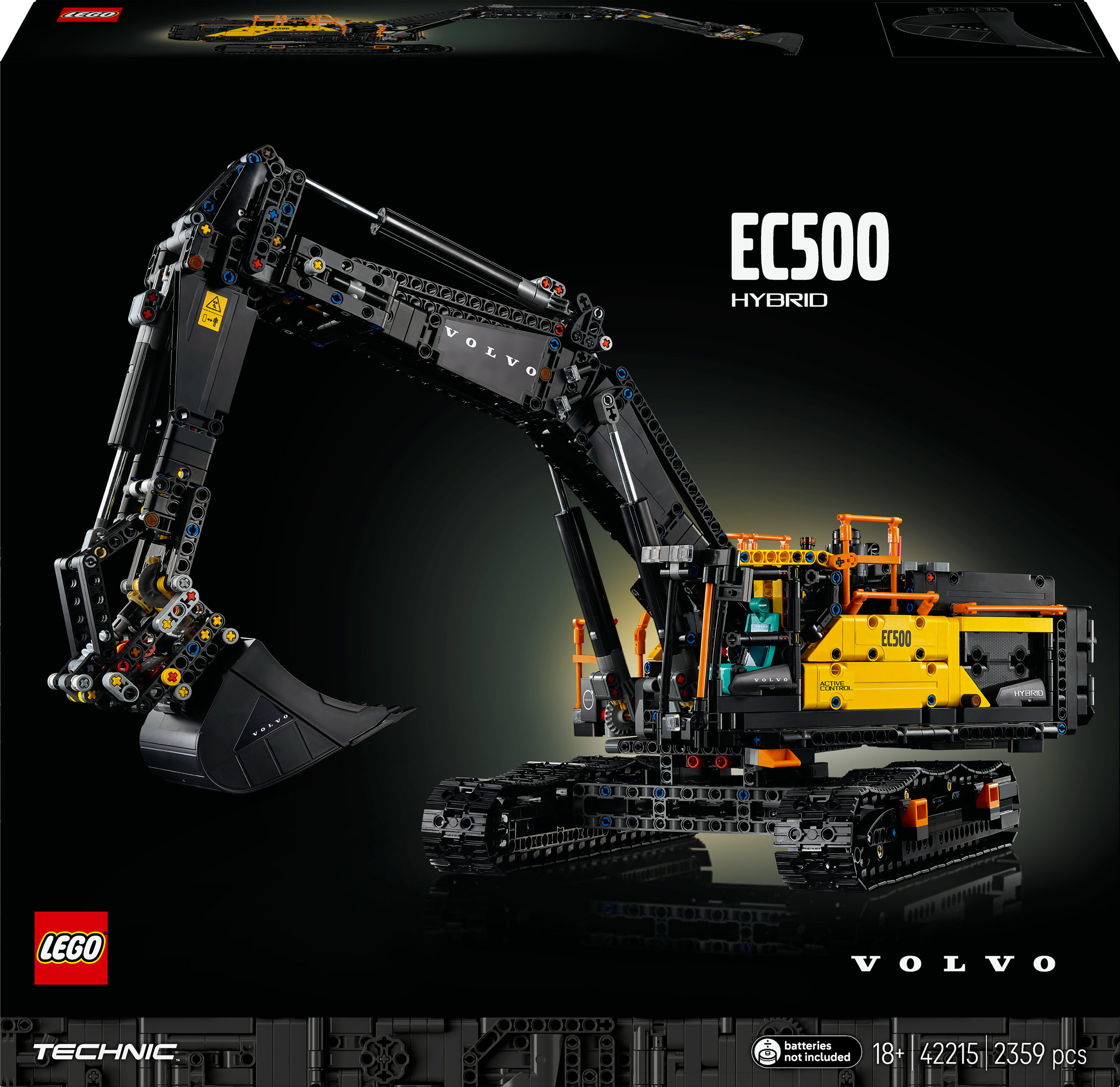Lego Technic 42215 Volvo Ec500 Hybrid Graafmachine 