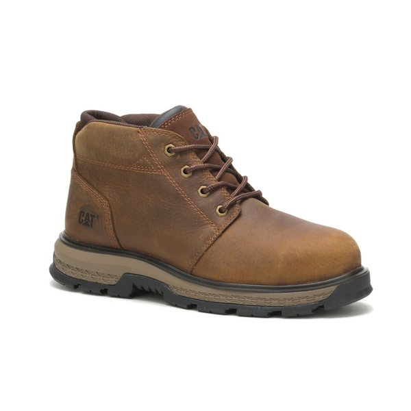 Caterpillar Werkschoen Heren Exposition S3ST Mid - Pyramid Casual Bruin - maat 45